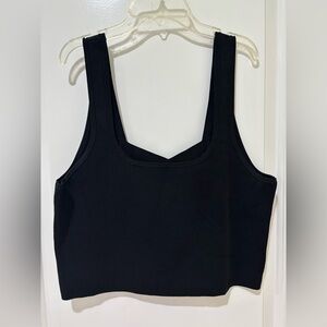 Express Black Sleeveless Top size XL